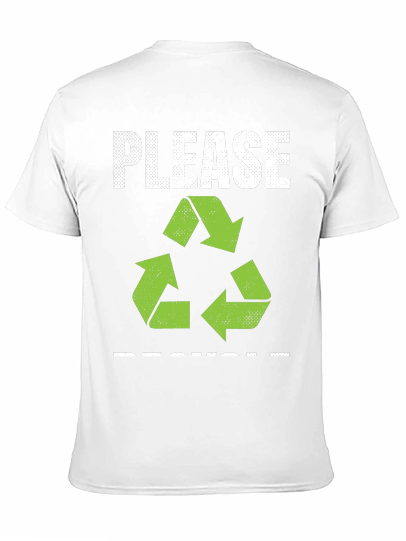 Eco-Friendly Please Recycle Graphic Tee