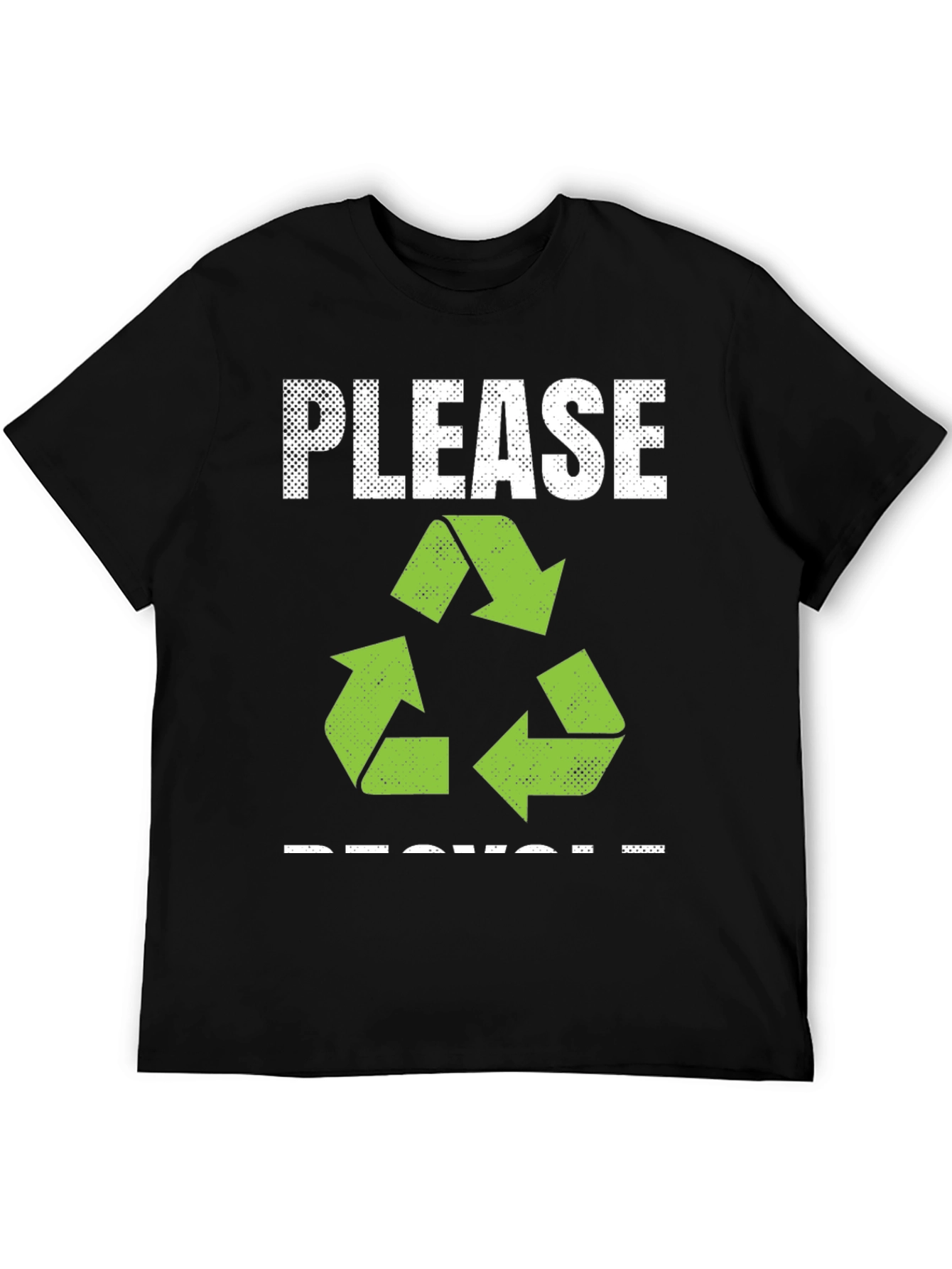 Eco-Friendly Please Recycle Graphic Tee