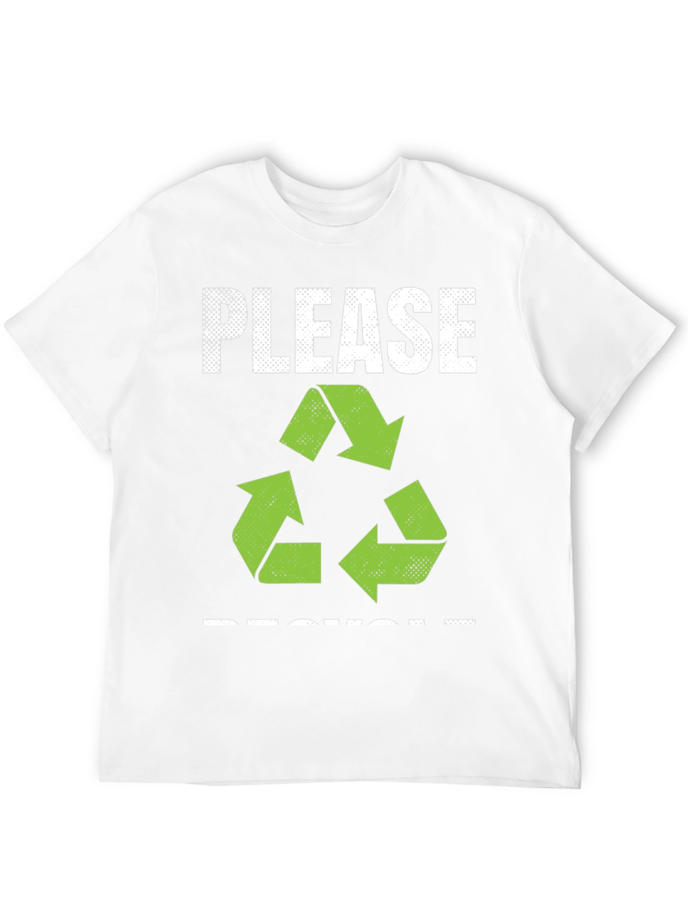 Eco-Friendly Please Recycle Graphic Tee