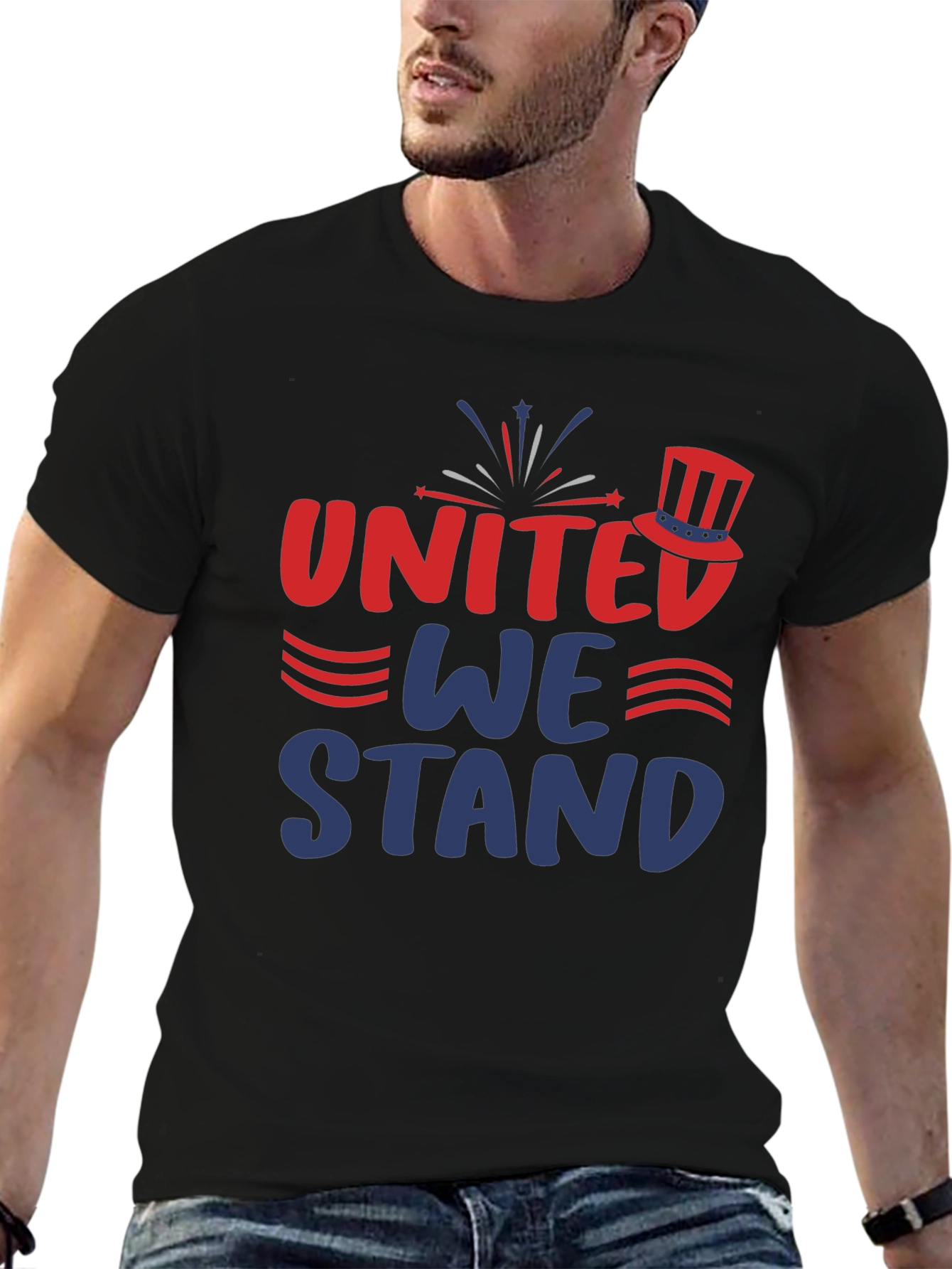 United We Stand Patriotic T-Shirt