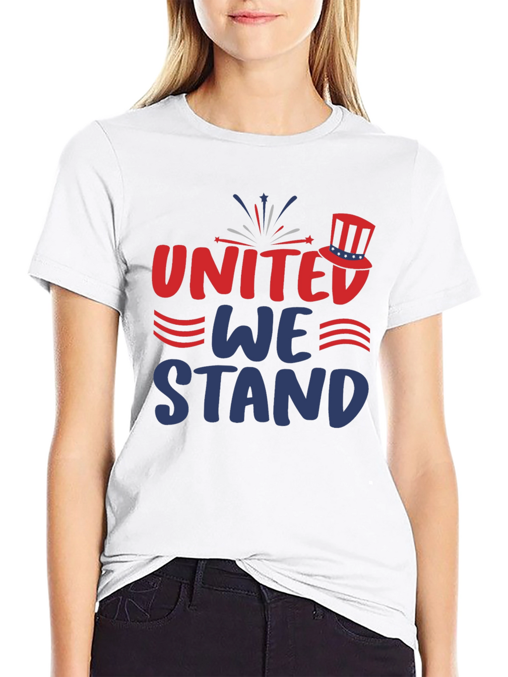 United We Stand Patriotic T-Shirt