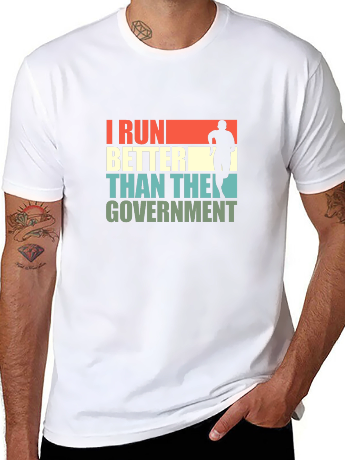 I Run Better Than The Government T-Shirt