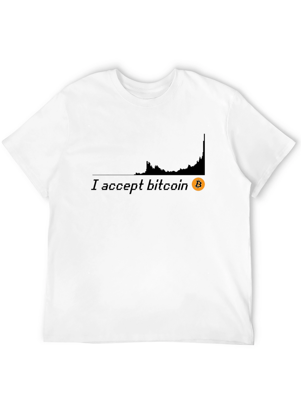 I Accept Bitcoin T-Shirt - Crypto Investor Tee