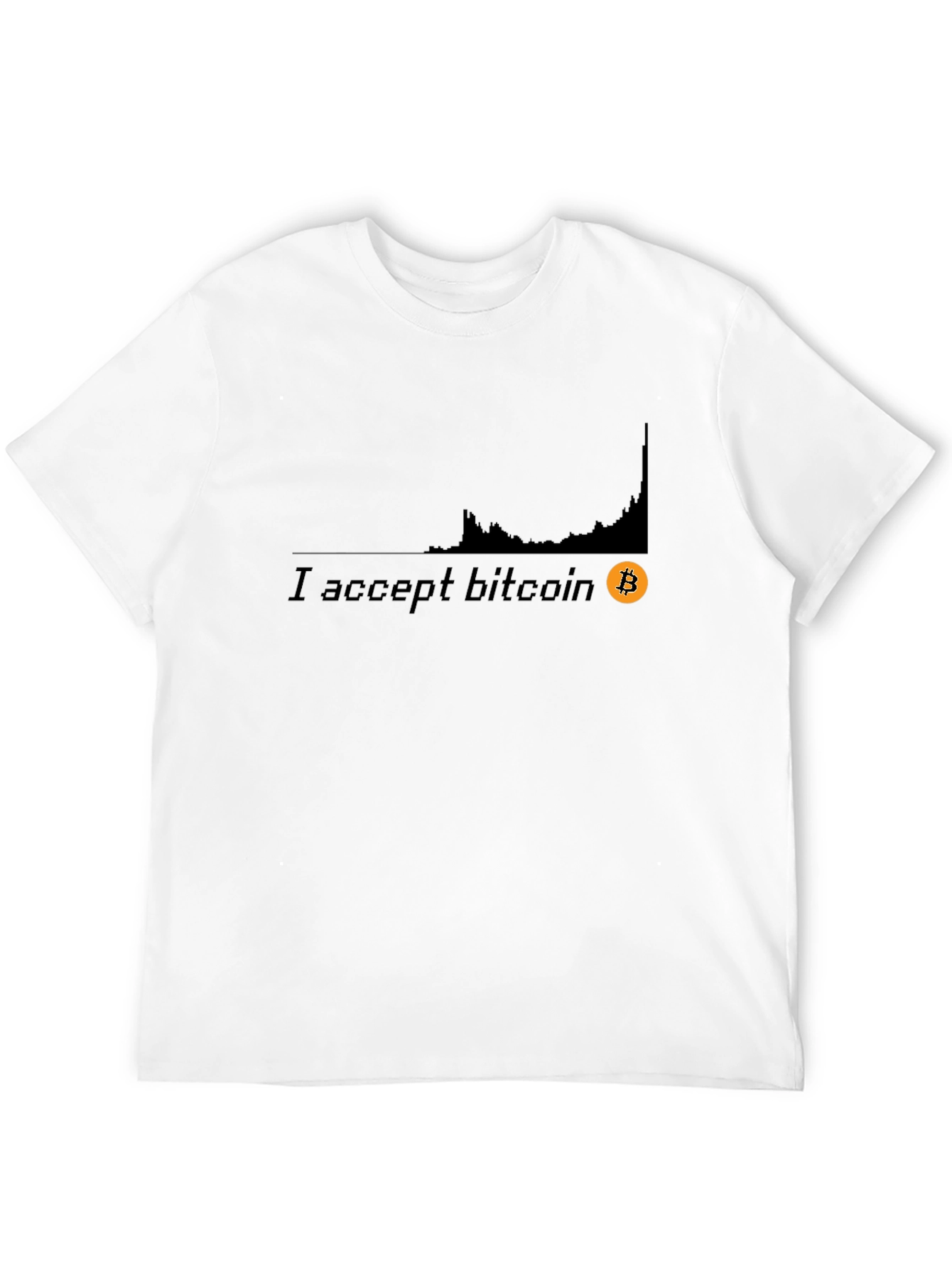 I Accept Bitcoin T-Shirt - Crypto Investor Tee