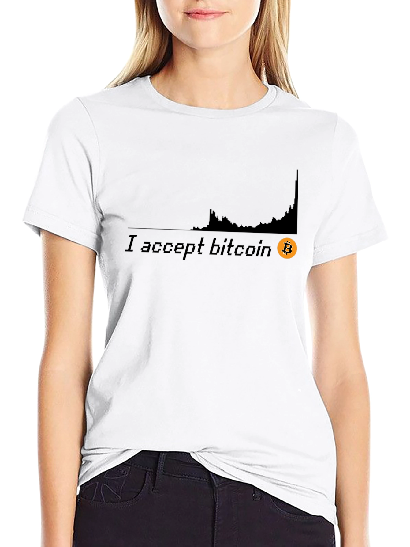 I Accept Bitcoin T-Shirt - Crypto Investor Tee