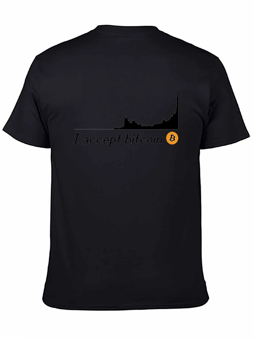 I Accept Bitcoin T-Shirt - Crypto Investor Tee
