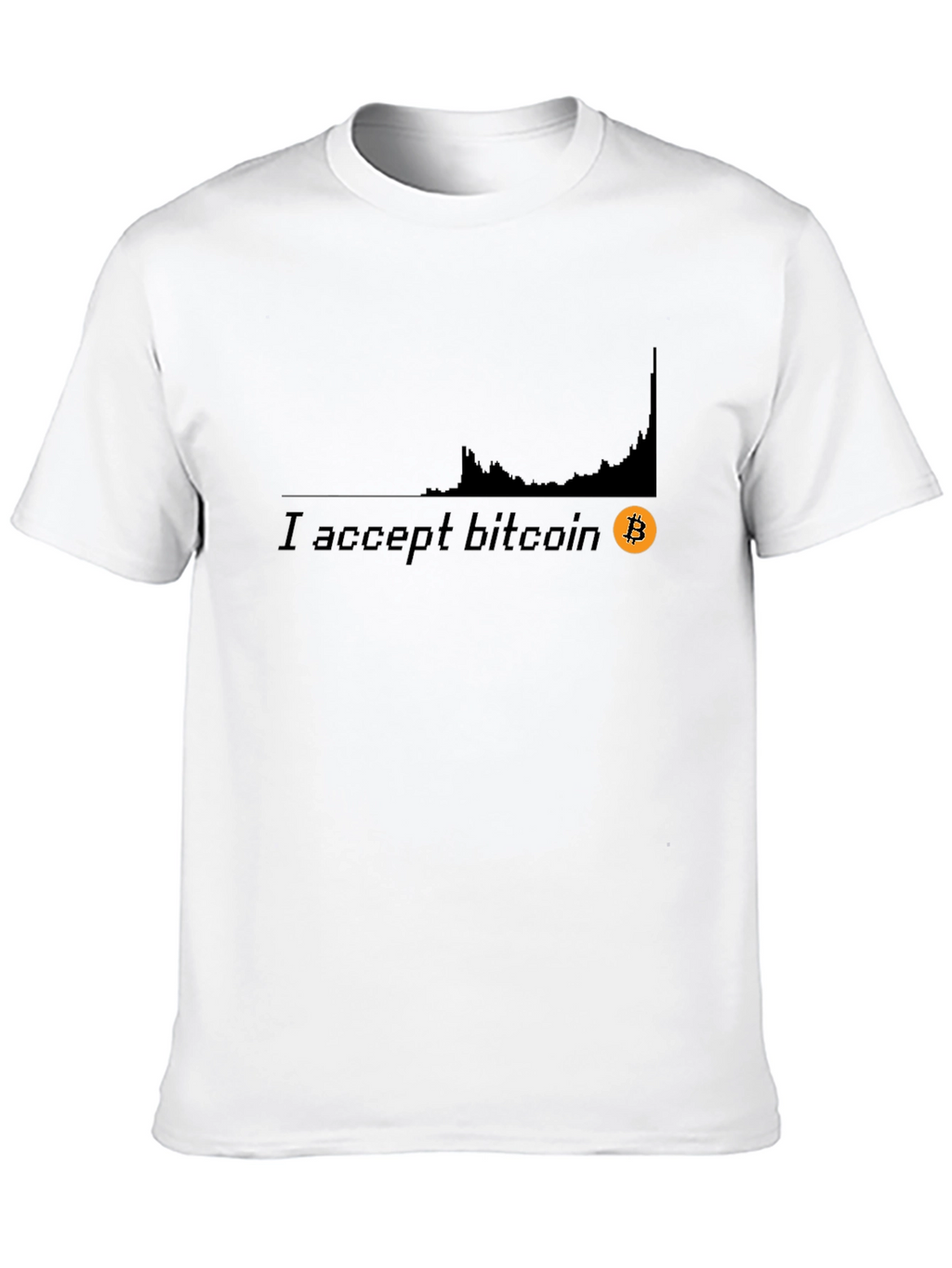 I Accept Bitcoin T-Shirt - Crypto Investor Tee