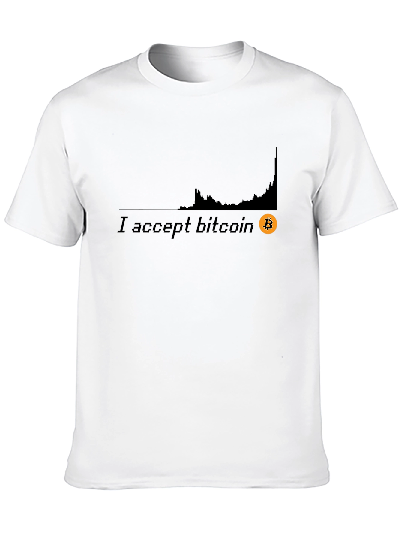 I Accept Bitcoin T-Shirt - Crypto Investor Tee