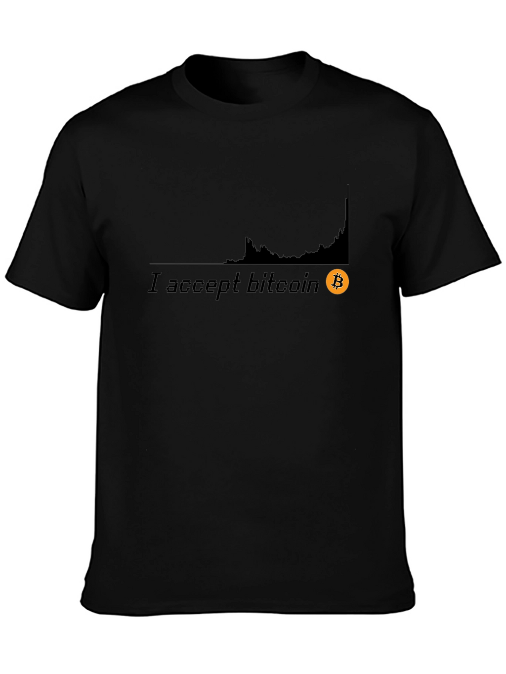 I Accept Bitcoin T-Shirt - Crypto Investor Tee