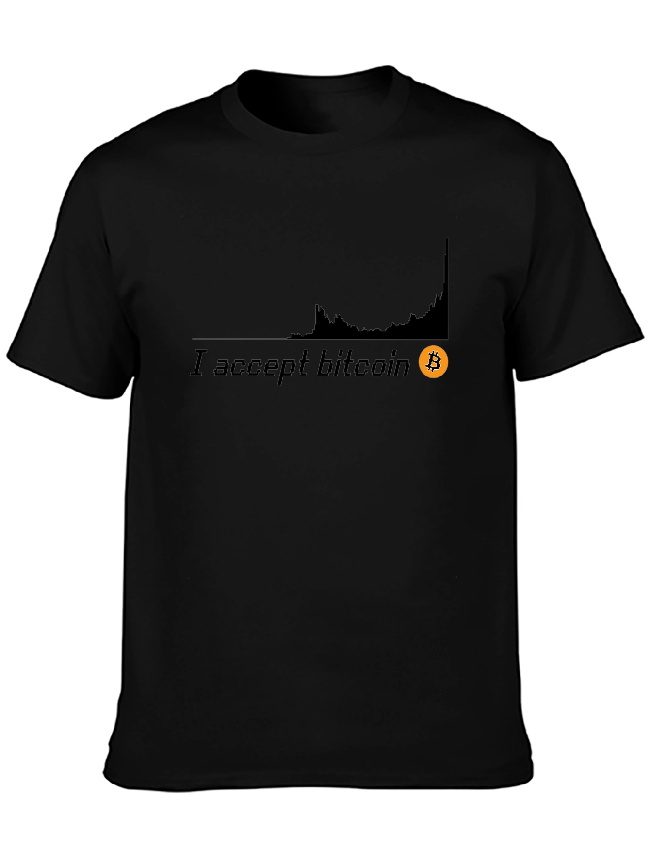 I Accept Bitcoin T-Shirt - Crypto Investor Tee