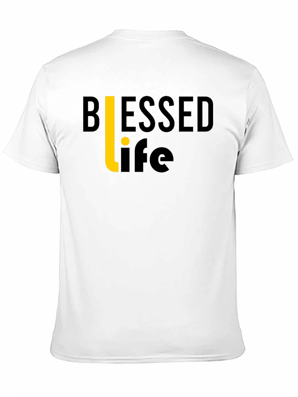 Blessed Life Black T-Shirt Graphic Tee
