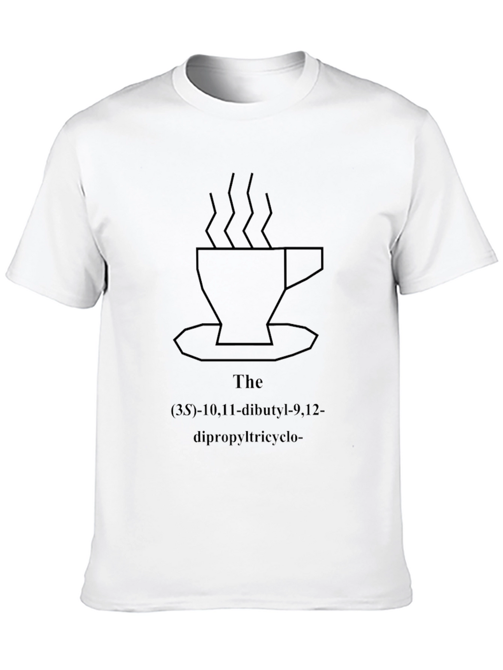 Coffee Molecule T-Shirt - Black