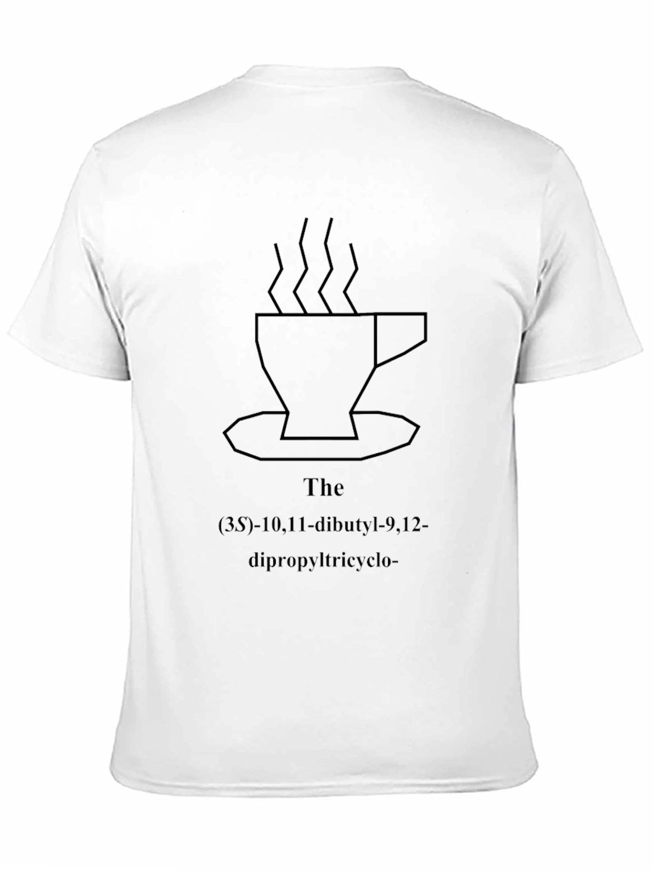 Coffee Molecule T-Shirt - Black