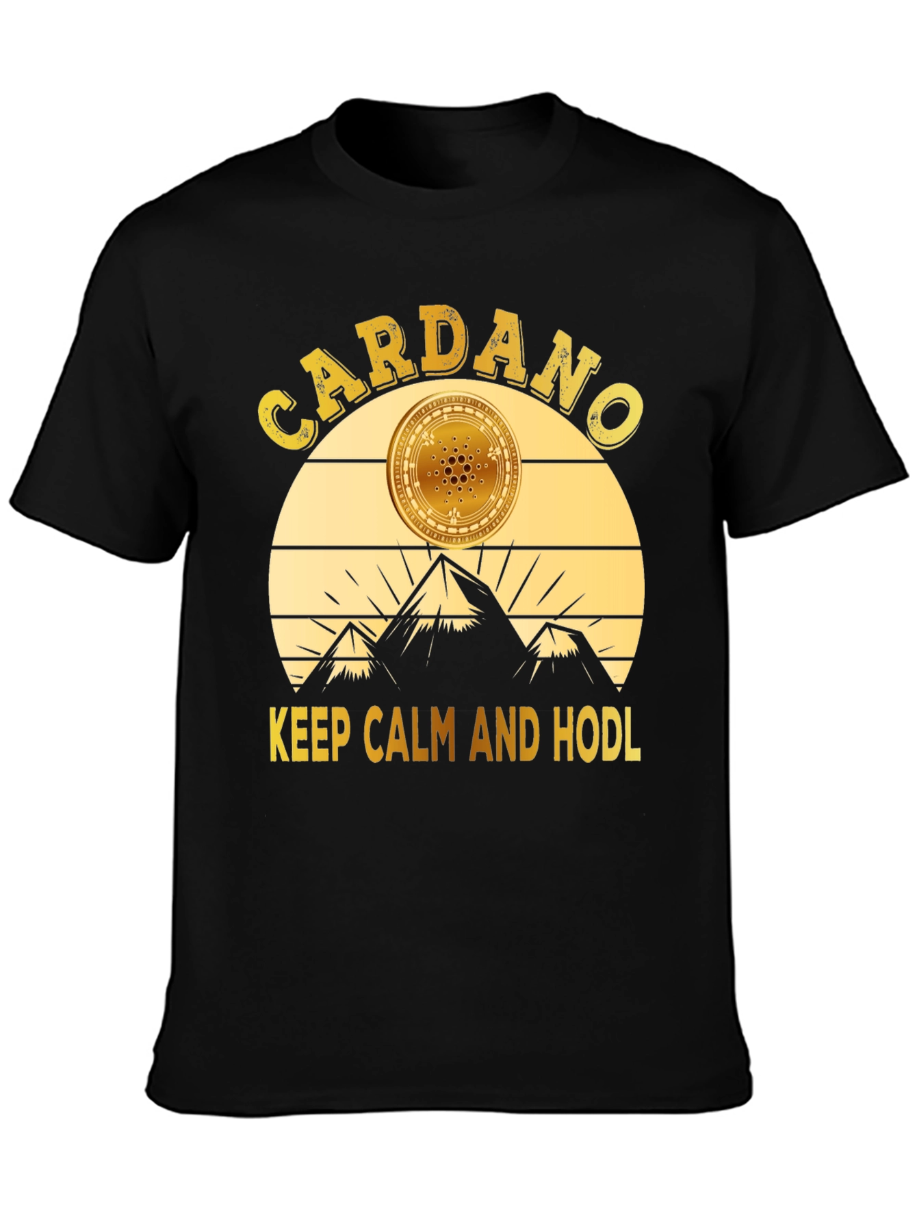 Cardano HODL T-Shirt - Crypto Enthusiast Tee