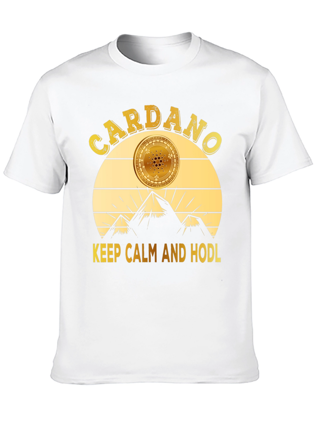 Cardano HODL T-Shirt - Crypto Enthusiast Tee