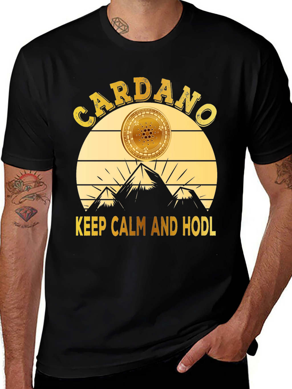 Cardano HODL T-Shirt - Crypto Enthusiast Tee