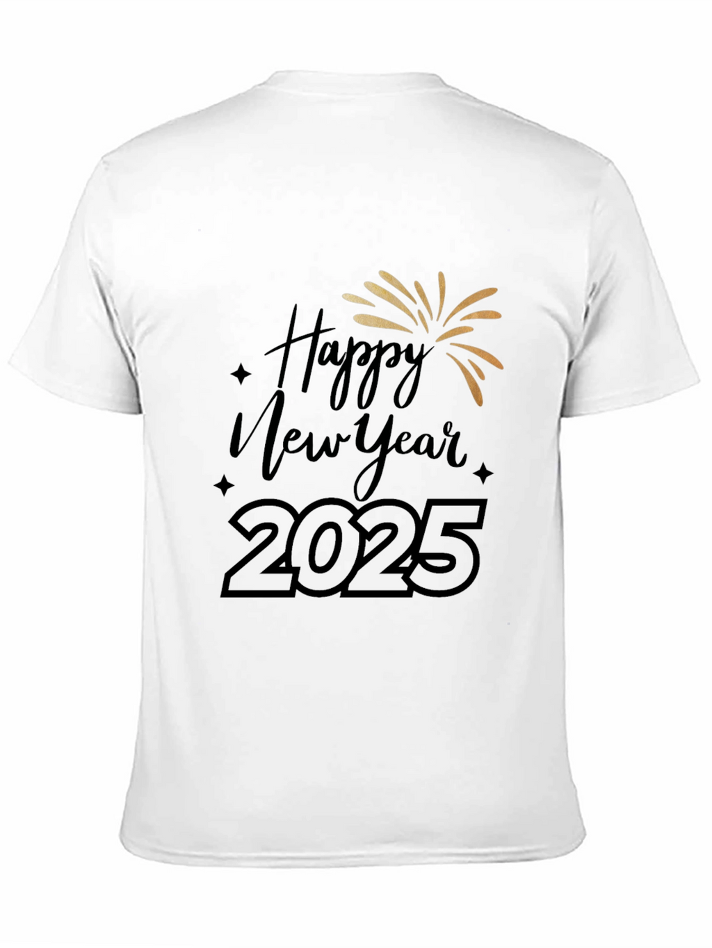 Happy New Year 2025 Graphic Tee
