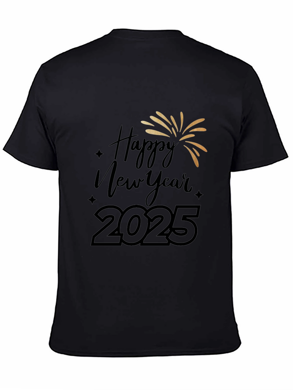Happy New Year 2025 Graphic Tee