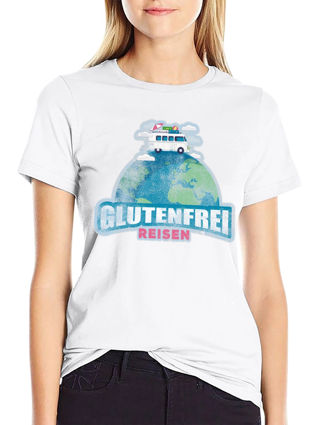 Glutenfrei Reisen T-Shirt - Travel Adventure