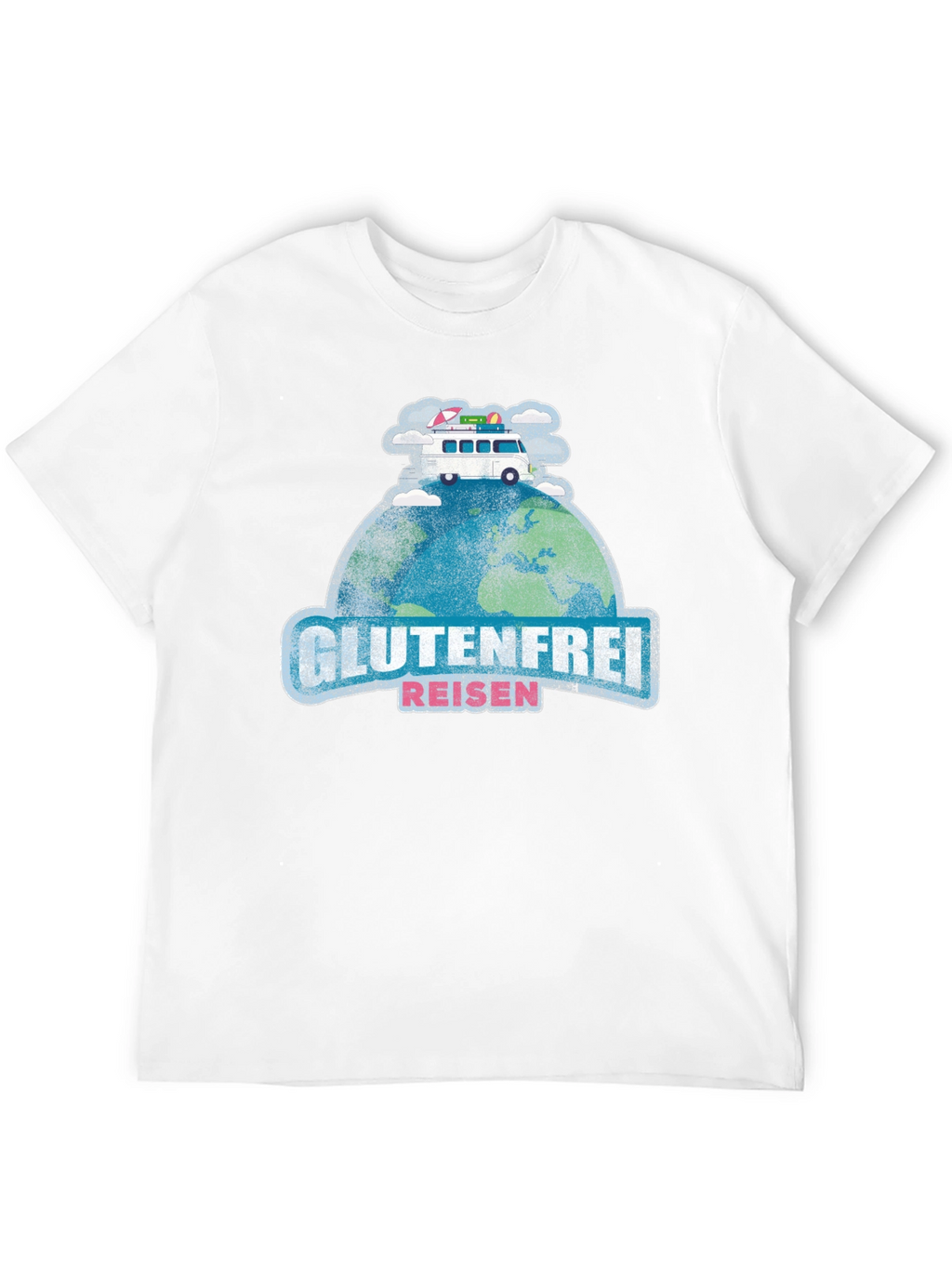 Glutenfrei Reisen T-Shirt - Travel Adventure