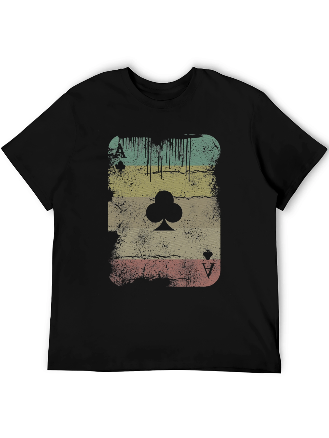 Vintage Ace of Clubs Graphic Tee