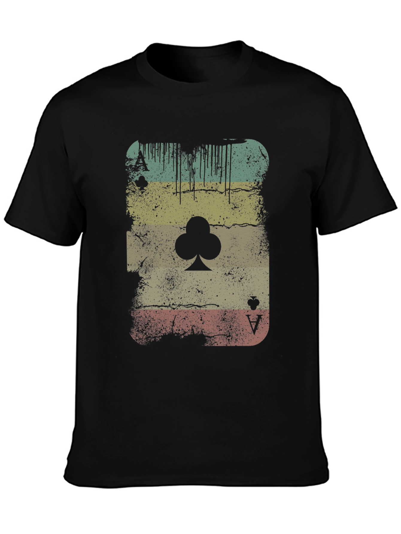 Vintage Ace of Clubs Graphic Tee