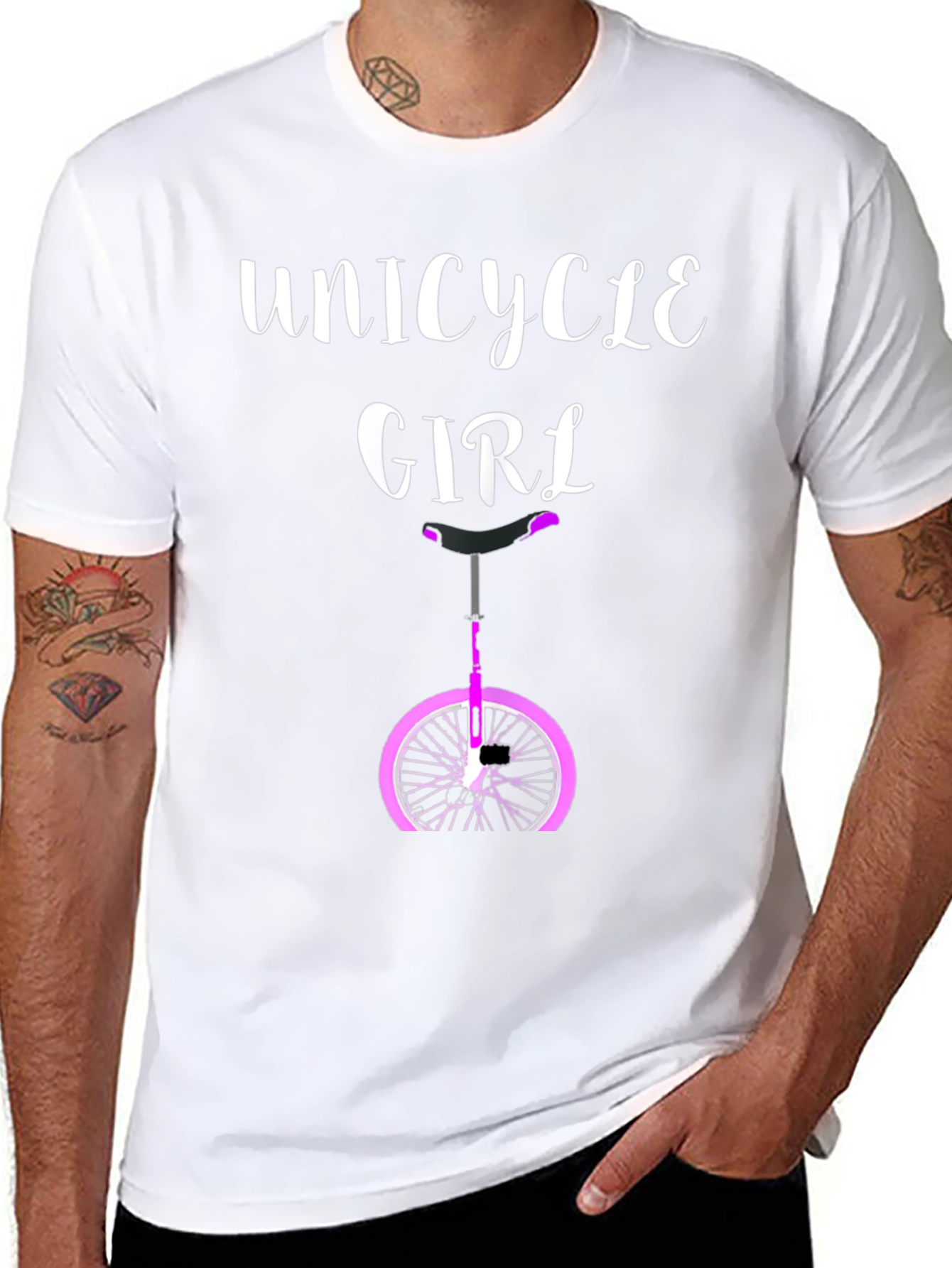 Unicycle Girl T-Shirt