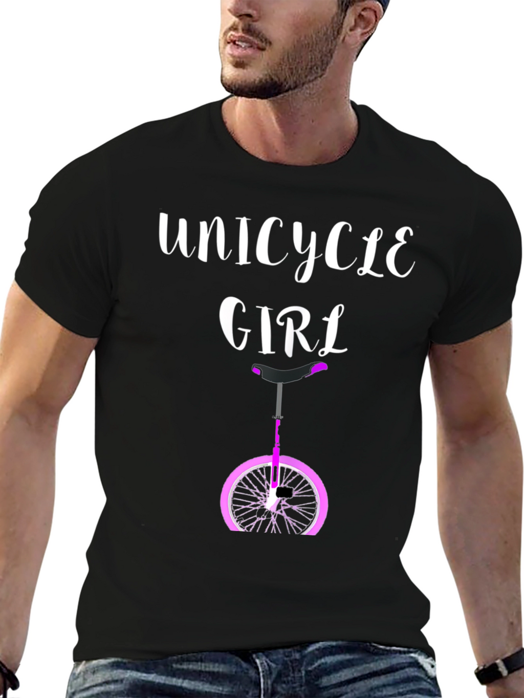 Unicycle Girl T-Shirt