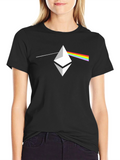 Ethereum Prism Black T-Shirt