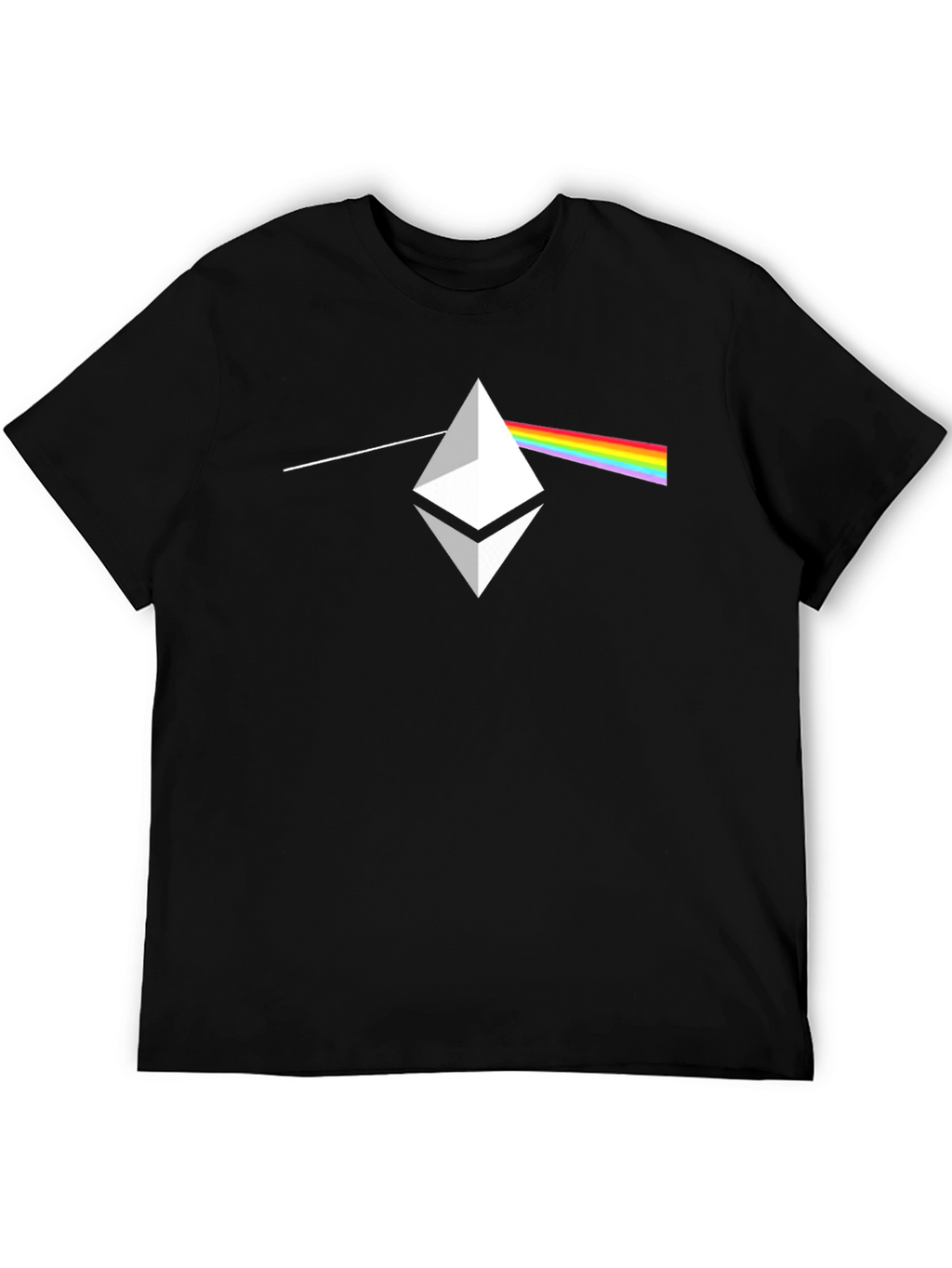Ethereum Prism Black T-Shirt