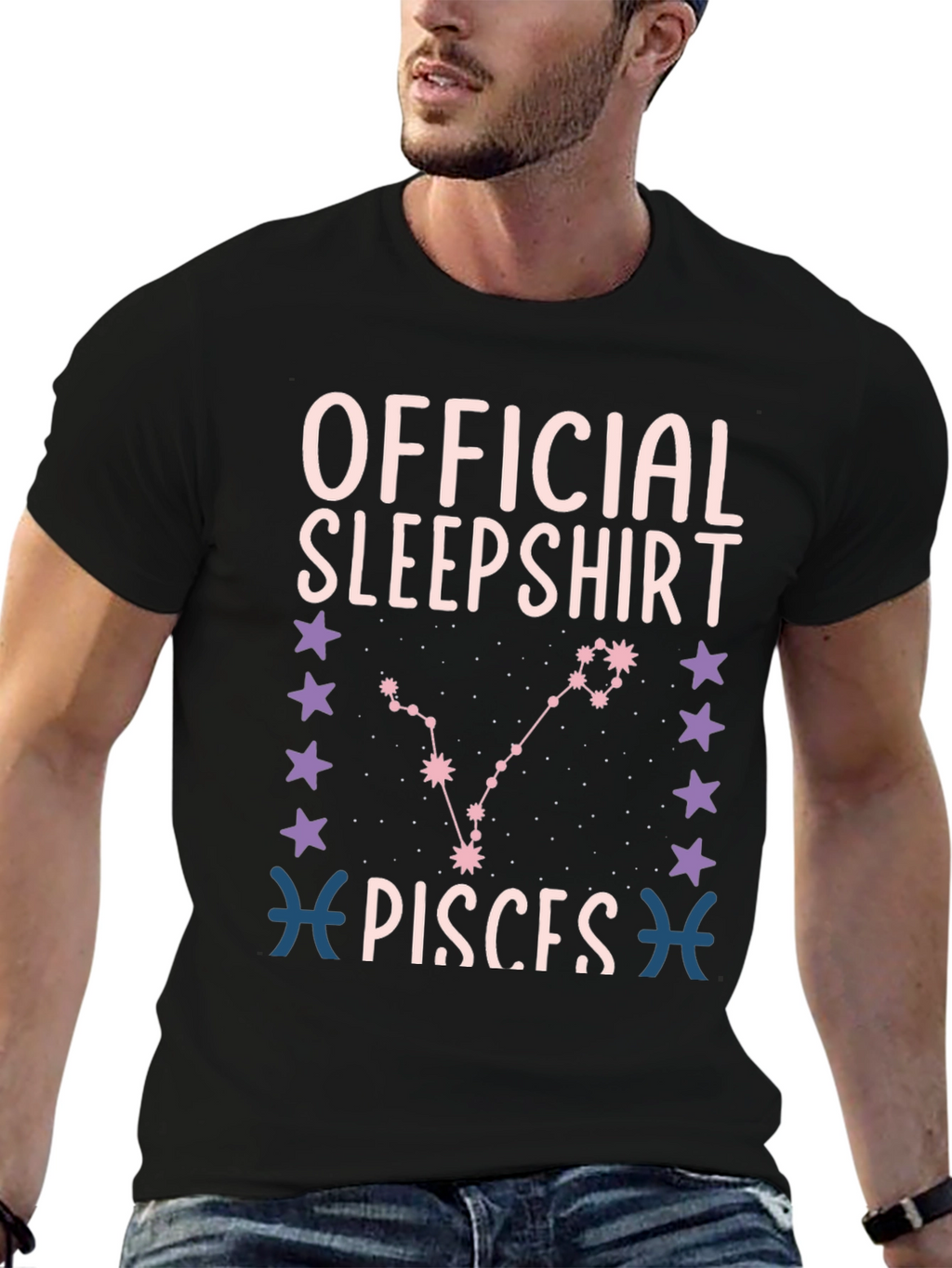 Official Pisces Sleepshirt - Zodiac Sign Tee
