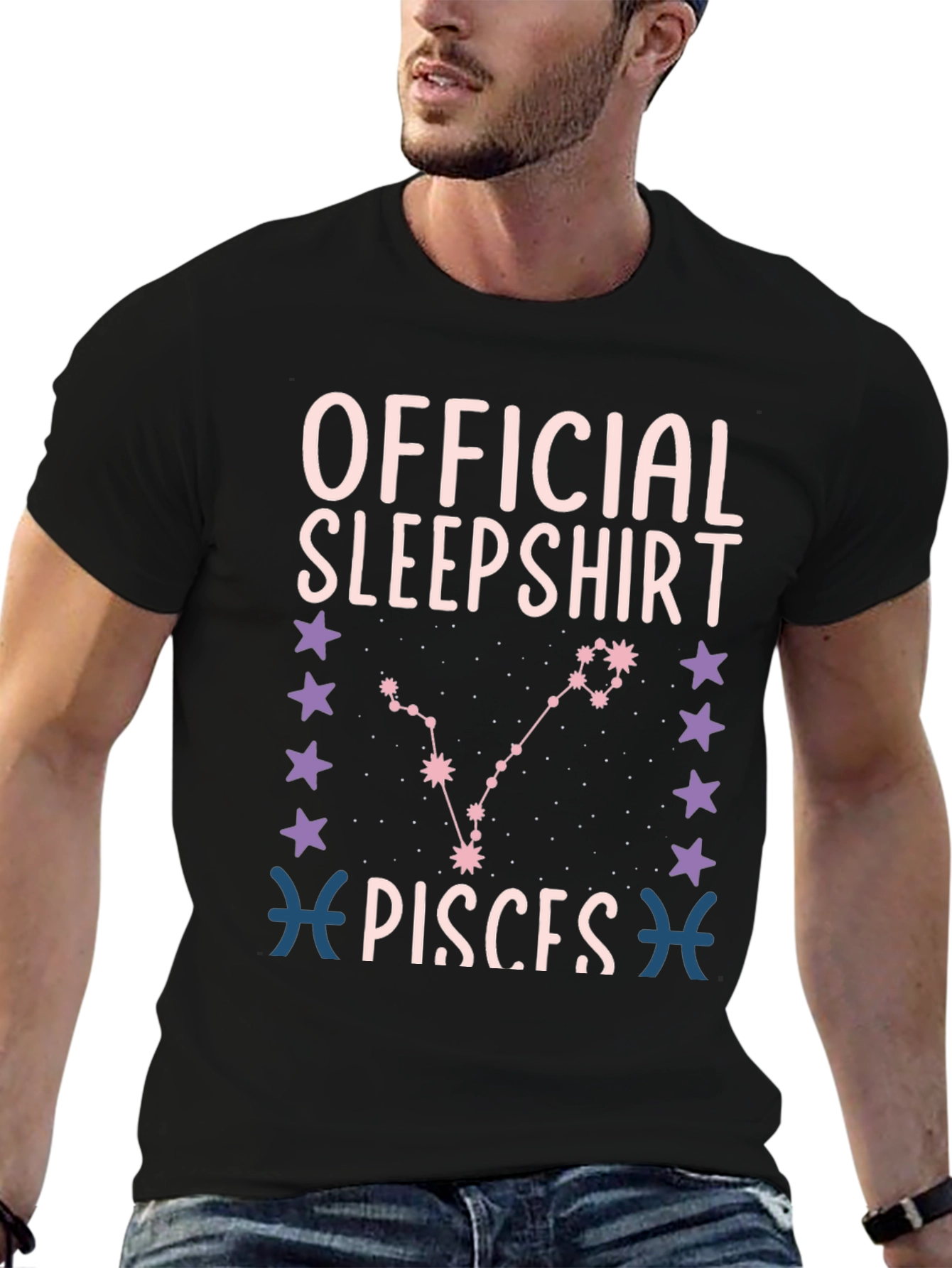 Official Pisces Sleepshirt - Zodiac Sign Tee