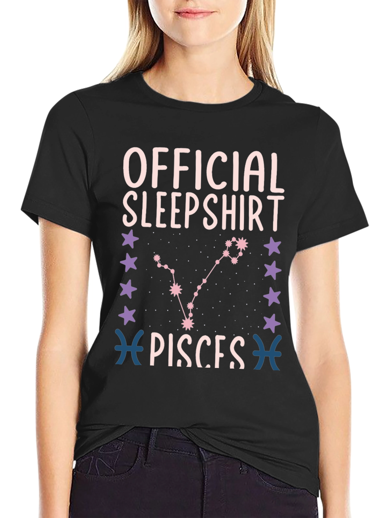 Official Pisces Sleepshirt - Zodiac Sign Tee