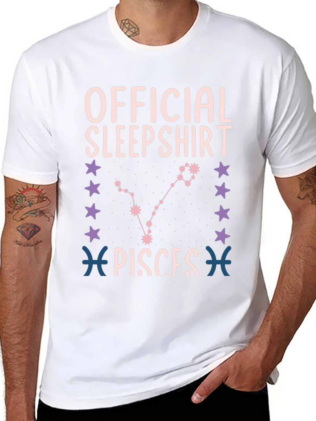 Official Pisces Sleepshirt - Zodiac Sign Tee