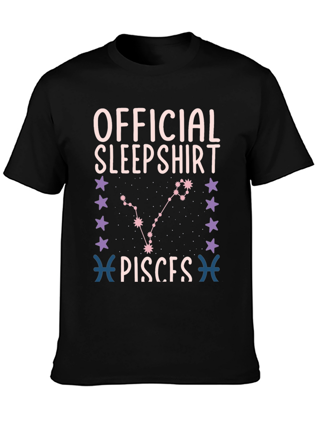 Official Pisces Sleepshirt - Zodiac Sign Tee