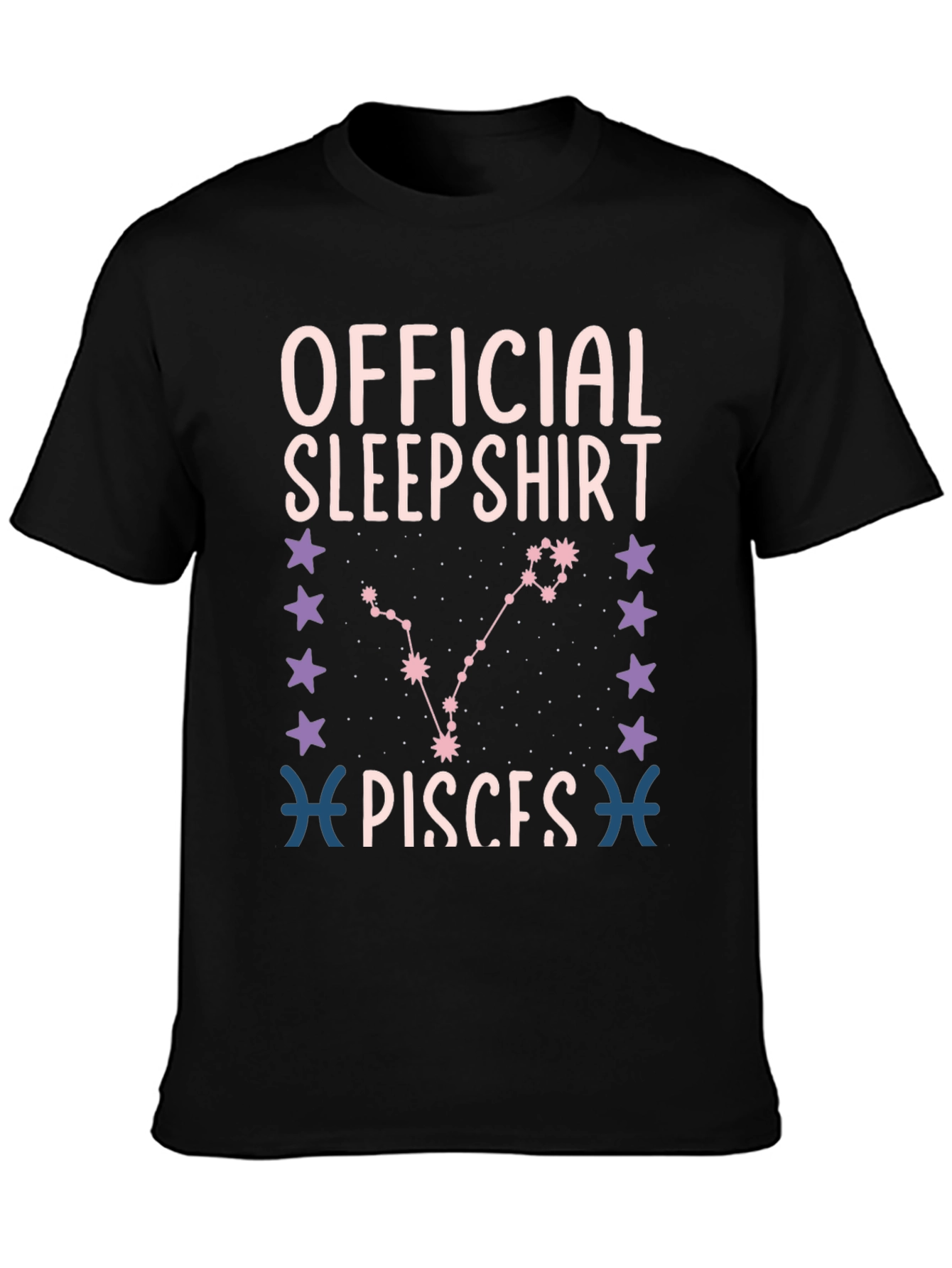 Official Pisces Sleepshirt - Zodiac Sign Tee