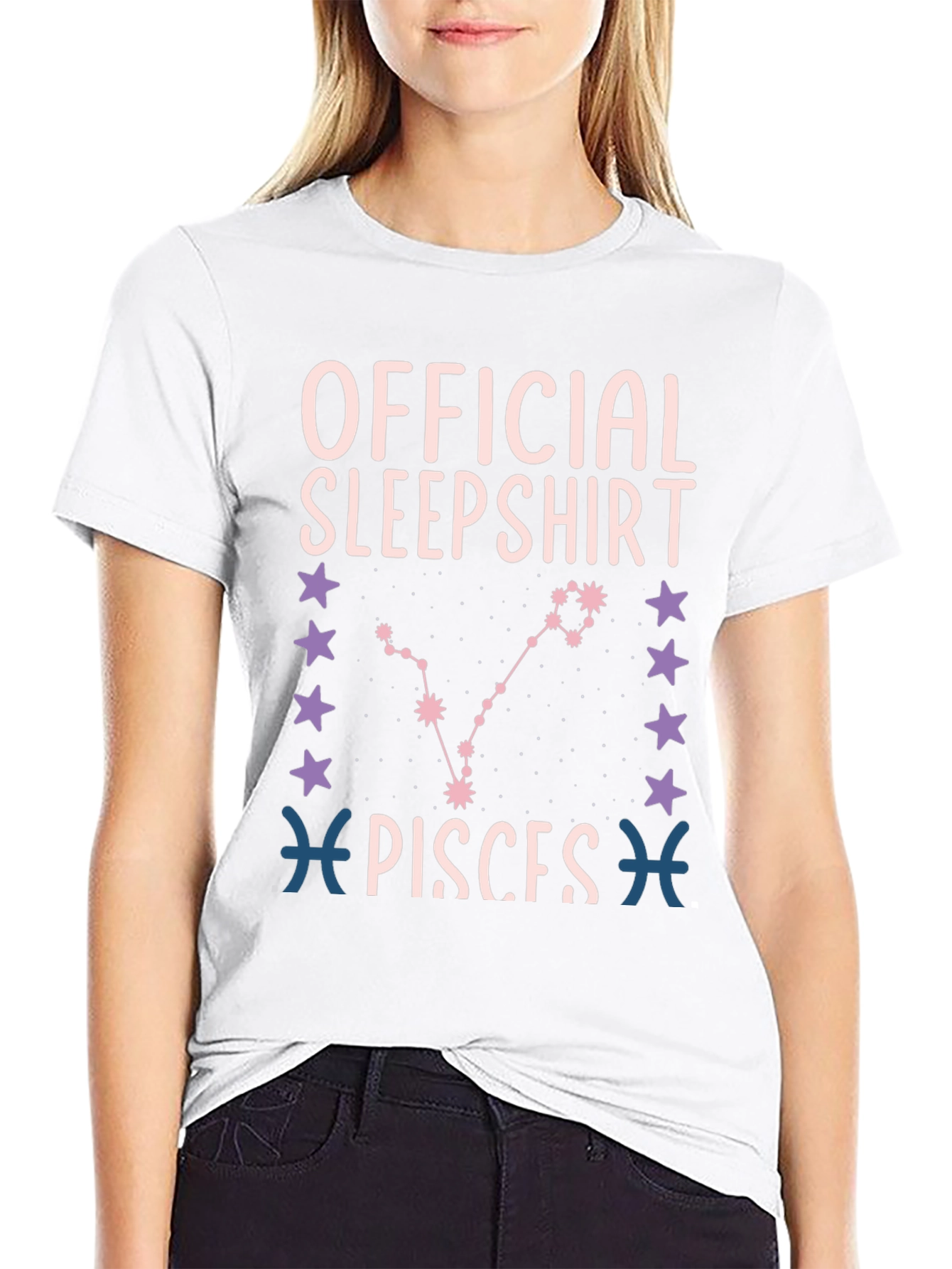 Official Pisces Sleepshirt - Zodiac Sign Tee