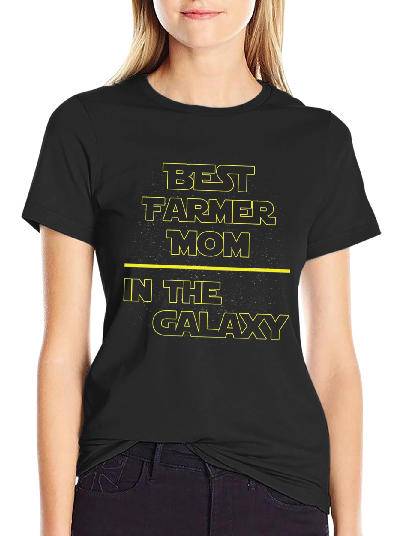 Best Farmer Mom in the Galaxy T-Shirt