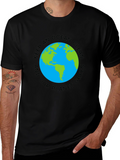 Eco-Friendly Planet Earth T-Shirt