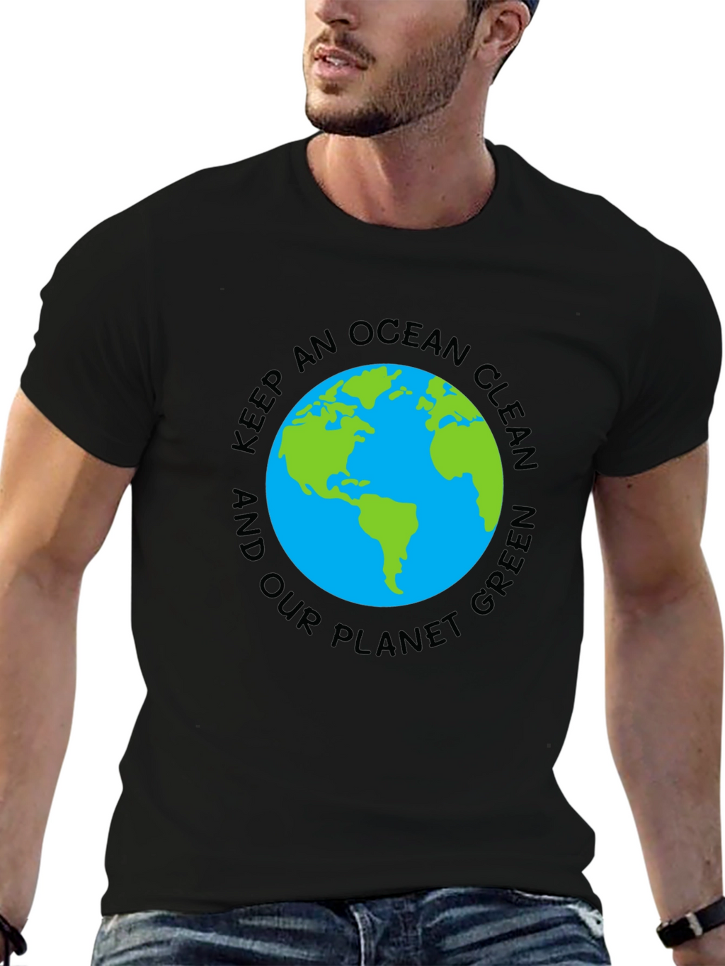 Eco-Friendly Planet Earth T-Shirt