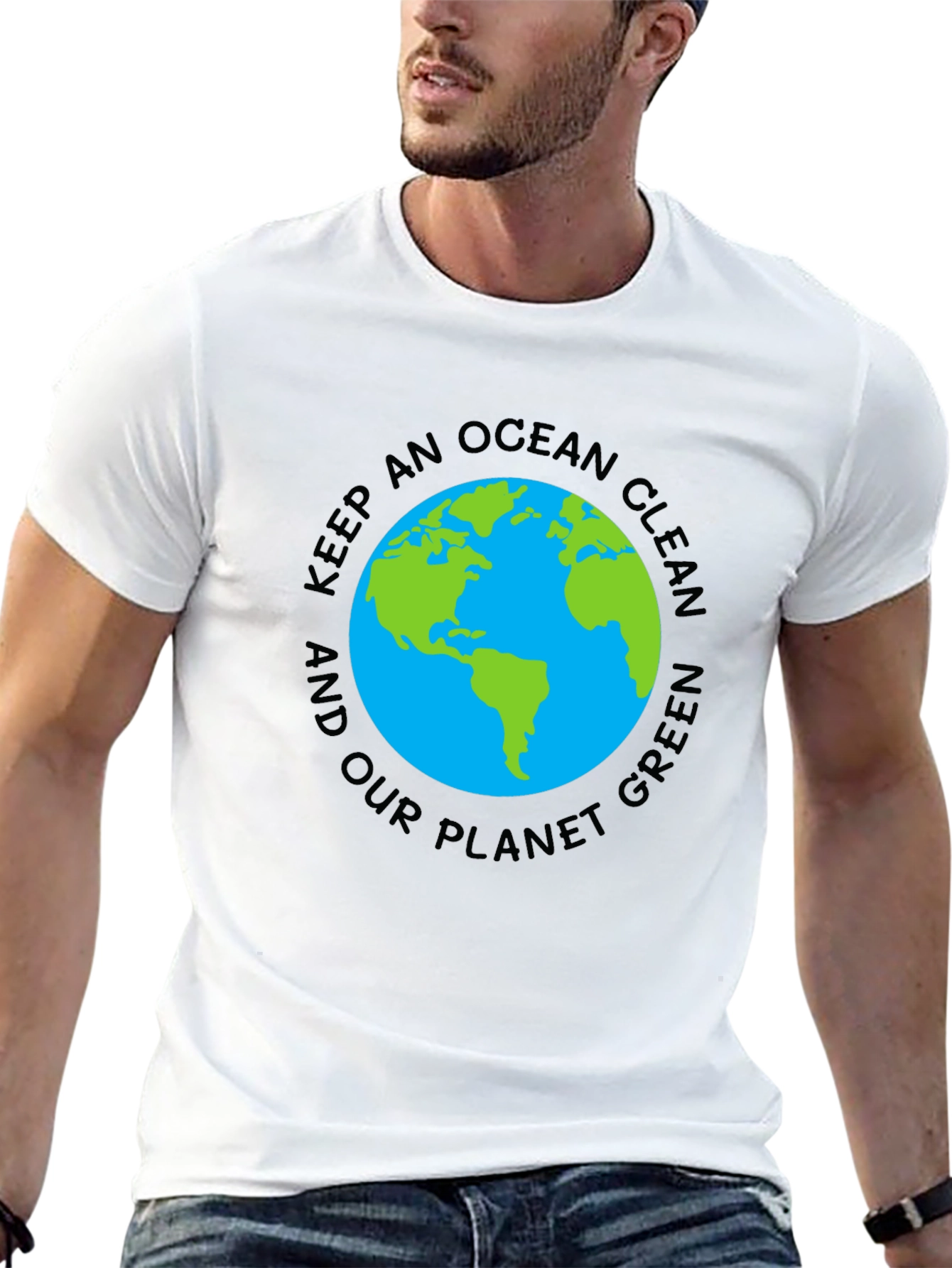 Eco-Friendly Planet Earth T-Shirt