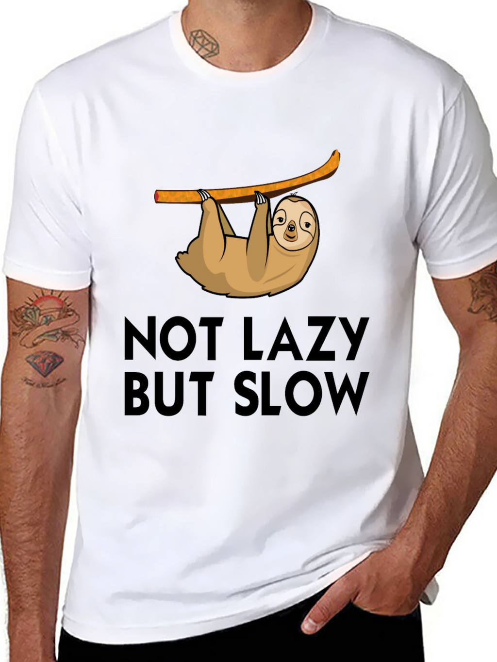Not Lazy But Slow Sloth T-Shirt