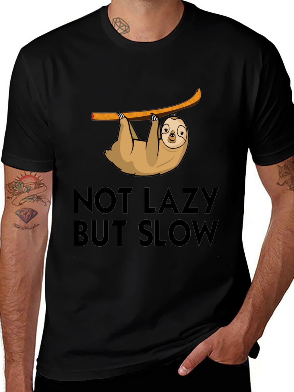 Not Lazy But Slow Sloth T-Shirt