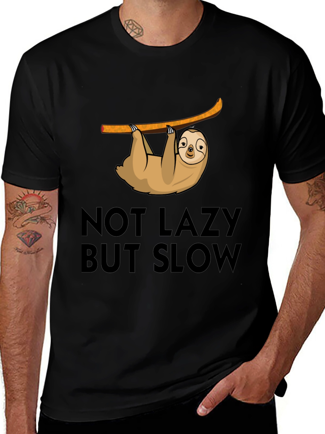 Not Lazy But Slow Sloth T-Shirt