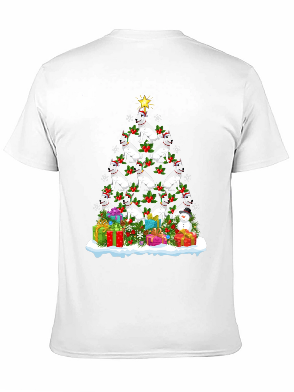 Dog Breed Christmas Tree T-Shirt