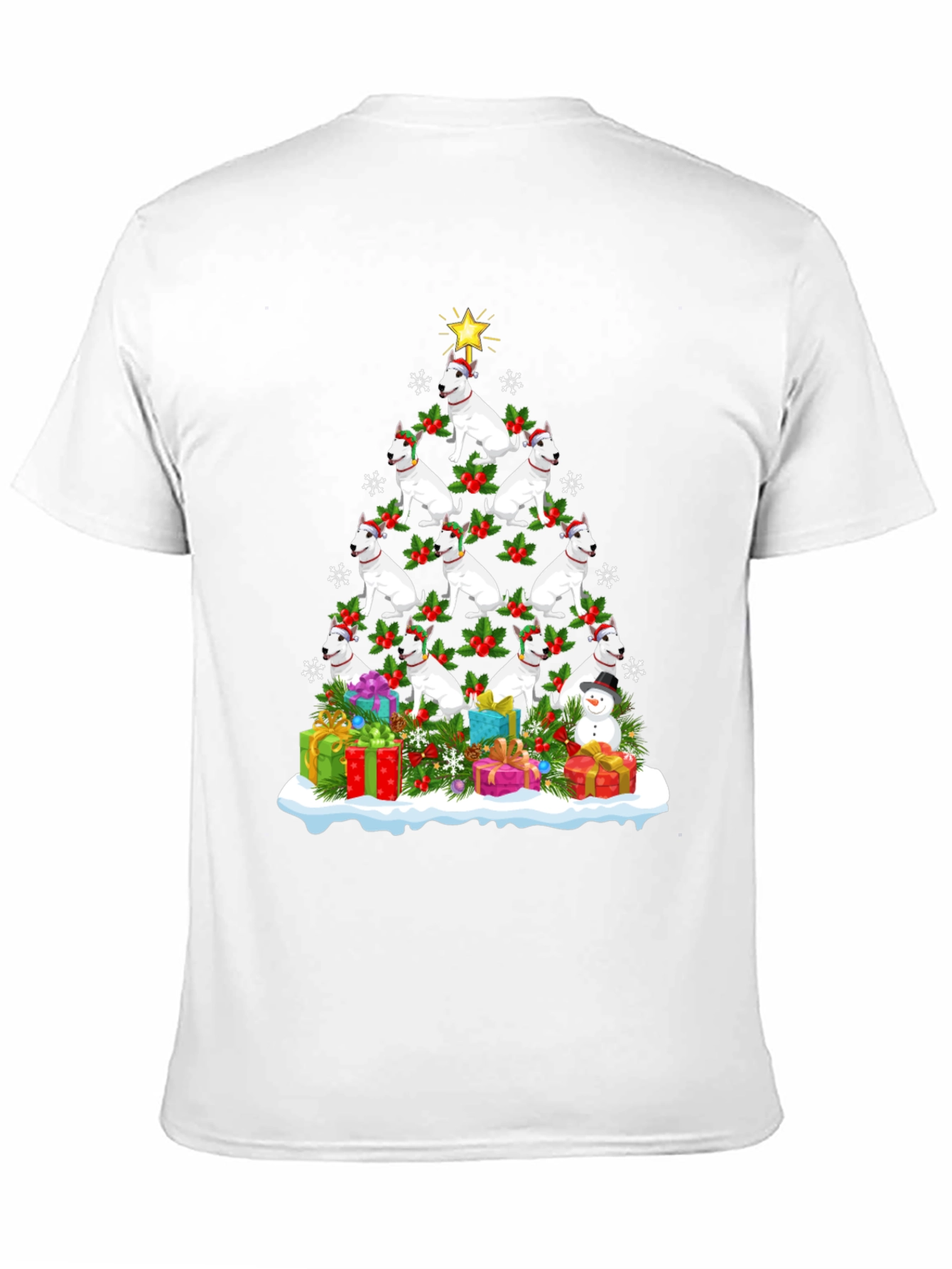 Dog Breed Christmas Tree T-Shirt