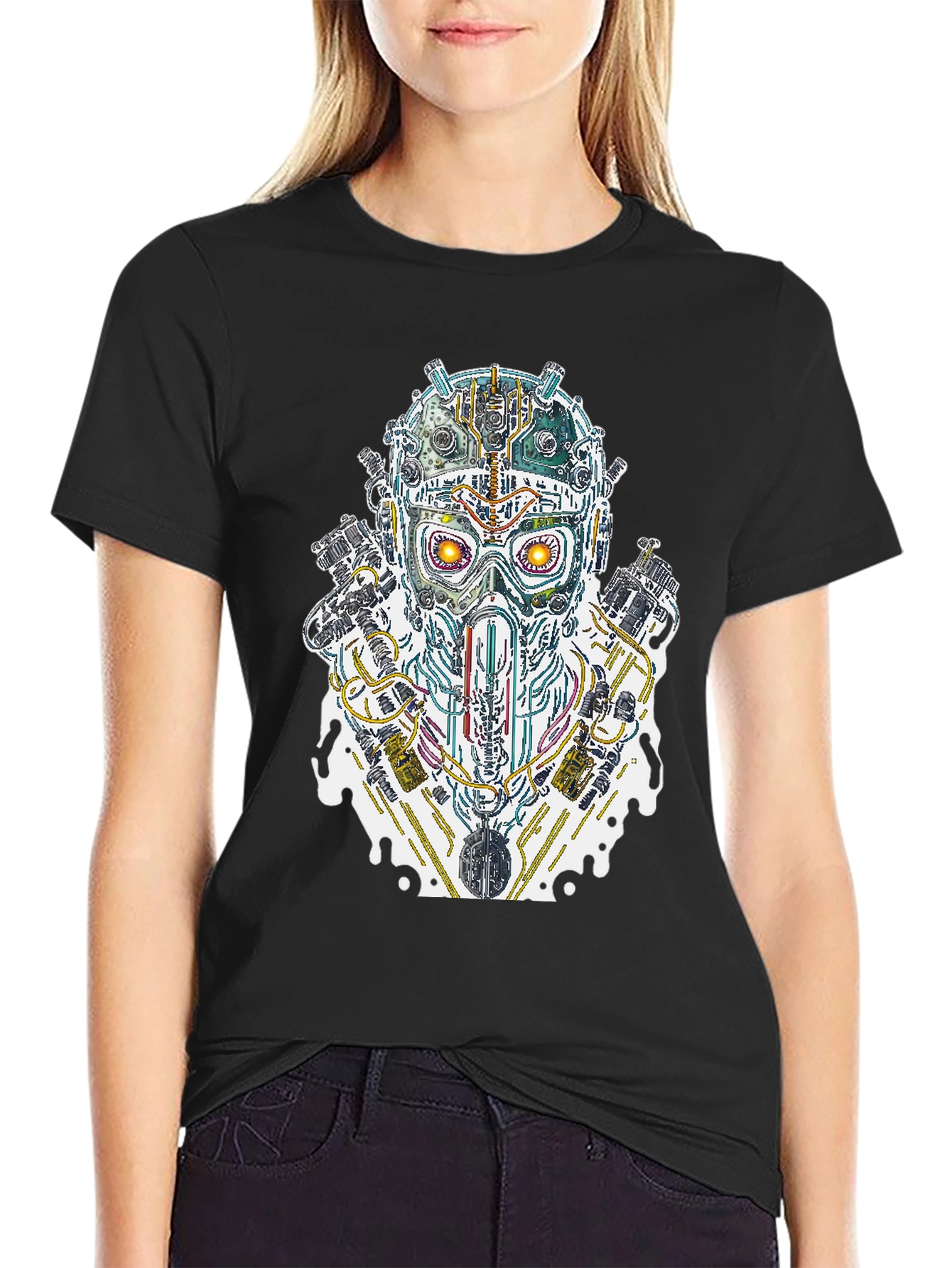 Cyberpunk Style Graphic Tee