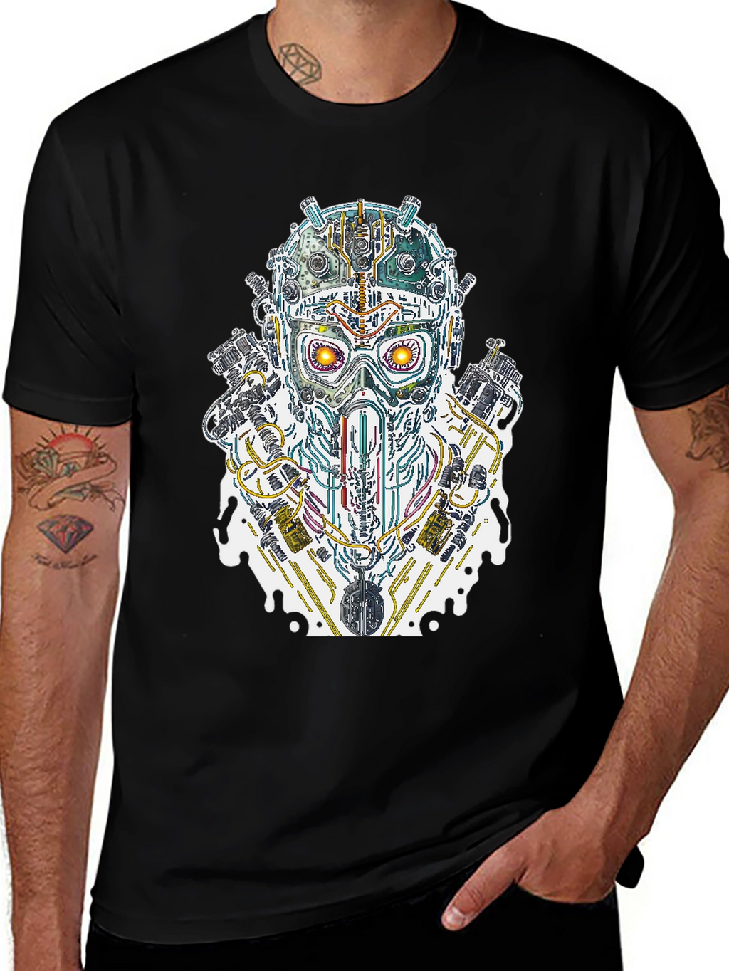 Cyberpunk Style Graphic Tee