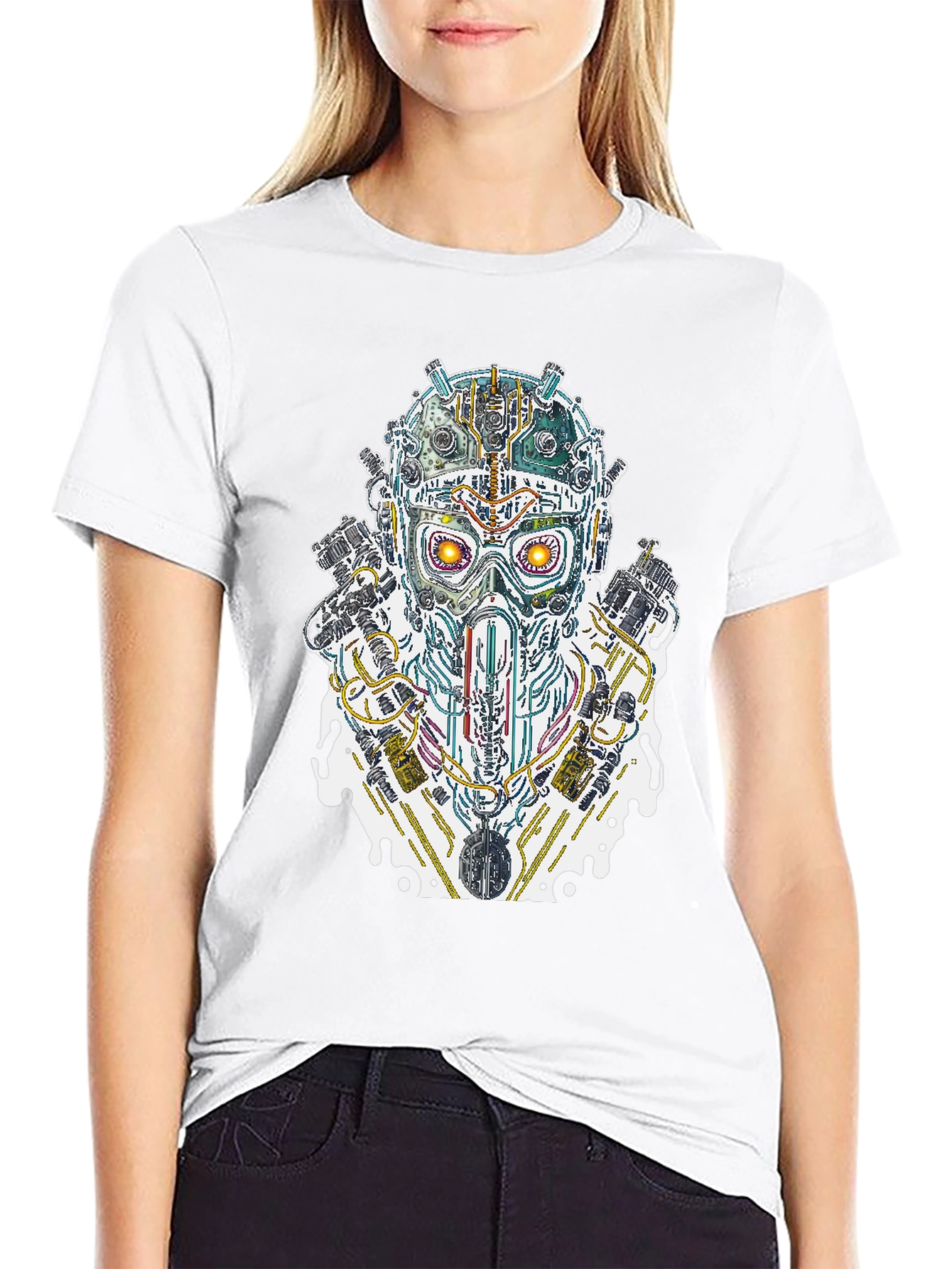 Cyberpunk Style Graphic Tee