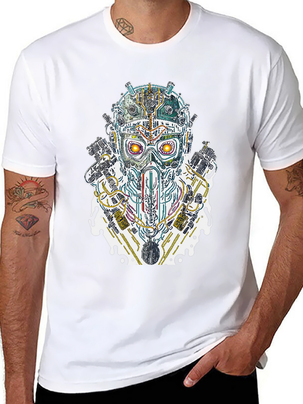 Cyberpunk Style Graphic Tee